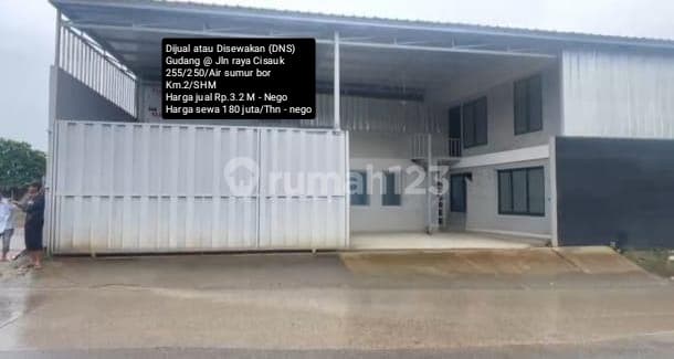 Disewakan dan Dijual Gudang Siap Huni @ Cisauk