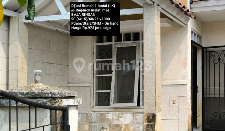 For Sale: Single-Story Light Steel House / Renovated @ Regency Melati Mas