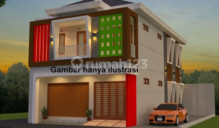 Dijual Lelang Ruko di Jl. Dewi Sartika, Cawang, Jakarta Timur