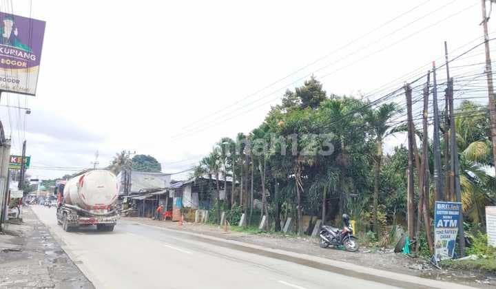 Tanah Komersial Dekat Gerbang Tol Gunung Putri Bogor
