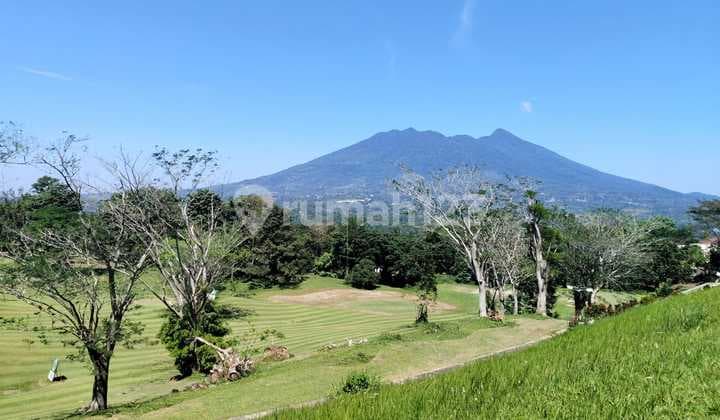 Kavling View Lapangan Golf Dan Gunung Di Rancamaya Golf Bogor