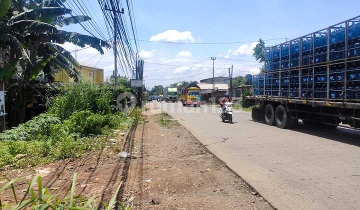 Tanah Komersial di Jalan Raya Gunung Putri Bogor