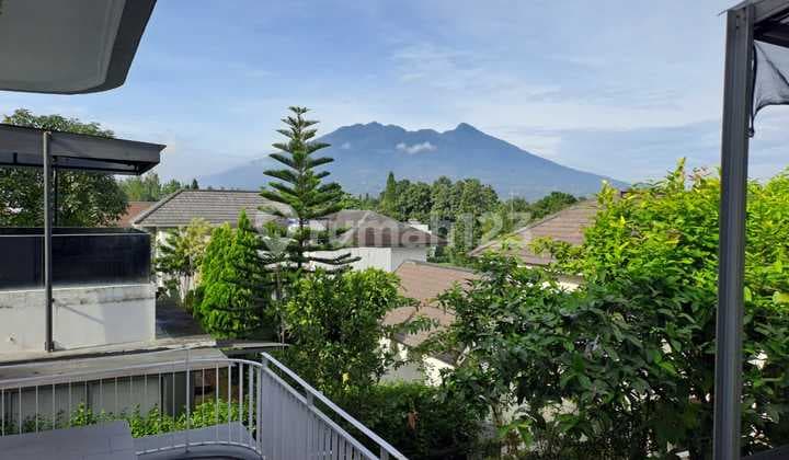 Rumah Full Furnished View Gunung di Rancamaya Golf Bogor