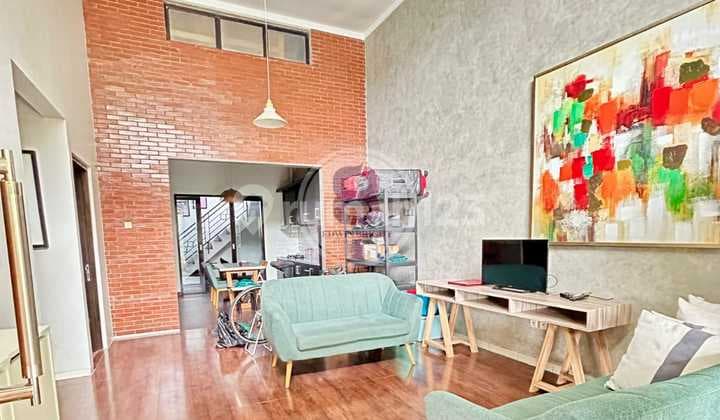 Rumah Full Furnished Dalam Cluster Exclusive Selangkah Tol Parigi