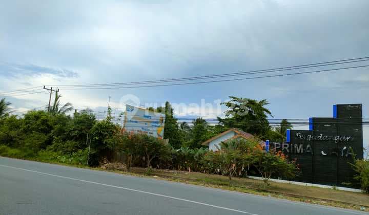 Tanah Tepi Jalan Kota Pontianak Di Jl. Sungai Kakap Pal 9