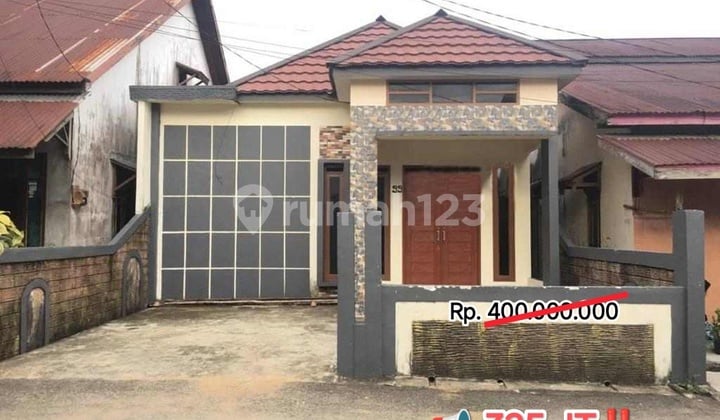 Rumah Siap Huni Minimalis Kota Pontianak Jl. Huseim Hamzah Pal 3