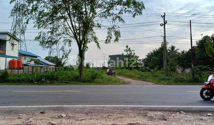 Tanah Strategis Pinggir Jalan Raya Kab. Mempawah Di Jl. Raya Jungkat