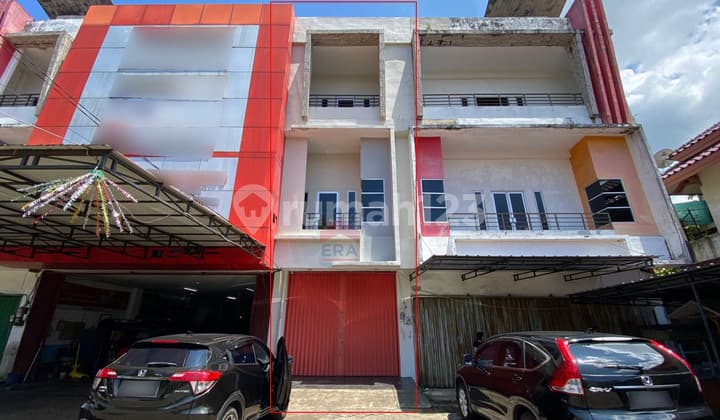 Ruko Beton 3 Lantai Kawasan Ramai Pusat Kota di Khw Hasyim