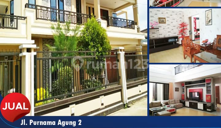 Rumah 2 Lantai Full Beton Siap Huni di Purnama