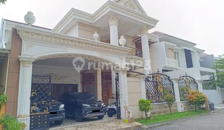Rumah Mewah Kebonsari Elveka Perumahan Elite, Semi Furnished