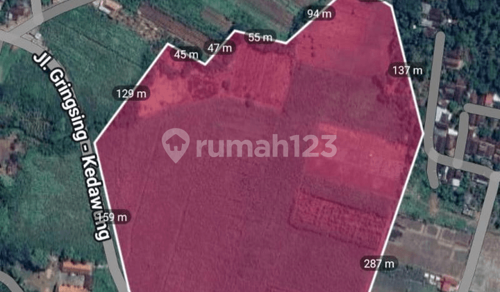 Land in Yellow Zone for Housing in Gringsing, Batang, Strategic Location Land in Yellow Zone for Housing in Gringsing, Batang, Strategic Location