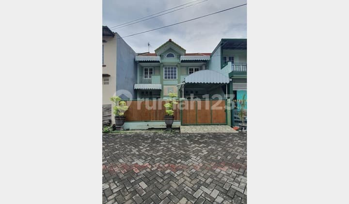 DIJUAL RUMAH MURAH 2 LANTAI ROW 3 MOBIL ONE GATE SISTEM DI KALIKEPITING