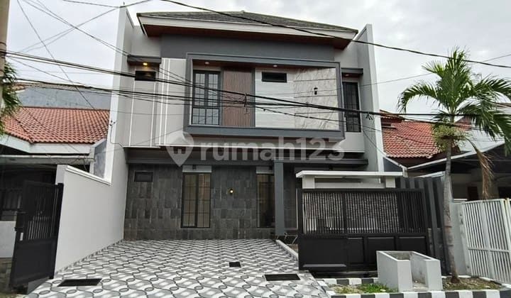 Rumah Baru Tengah Kota Lebar 10 Dekat Kampus Untag di Manyar Jaya Galaxi Mall Kertajaya Surabaya