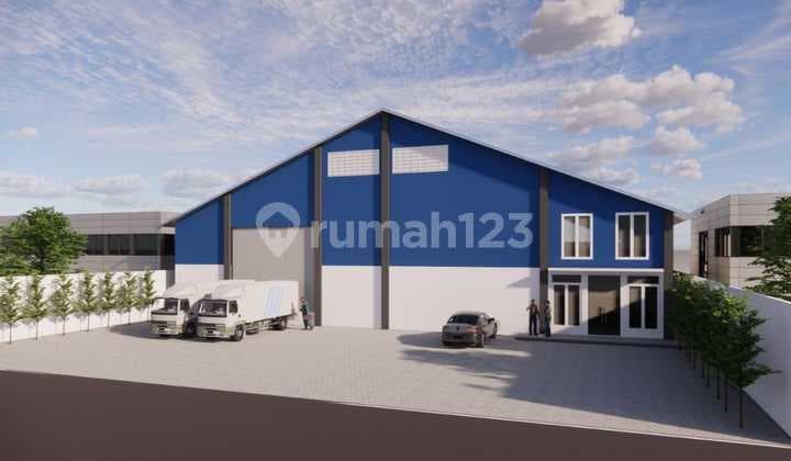 Warehouse for the New Gres Factory in the Candi Industrial Area