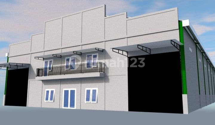 Gudang Baru Luas Tanah 2500 M2 HGB di Kawasan Industri Candi Semarang Barat