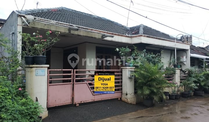 House for Sale in Masnaga Complex, Palembang Street, Jaka Mulya, Bekasi