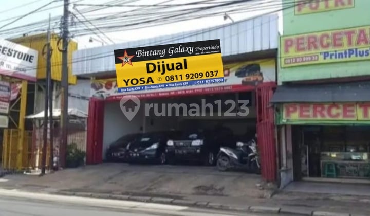 Ruko Dijual Jl Raya Sultan Agung Medan Satria depan Rs Ananda Alexindo Bekasi