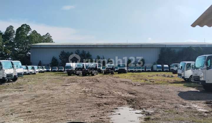 Kavling Tanah Gudang Luas 10.111 M2,nego Dekat Jababeka Cikarang