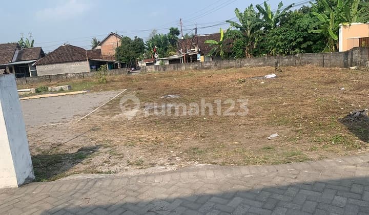 Dekat Pasar Cebongan Tanah Murah Jogja Prospek