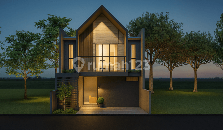 Near Gramedika Hospital, Strategic Scandinavian Style 90 Type House in Jogja