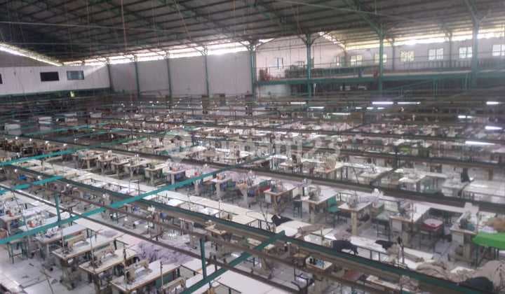 Large Ready-to-Use Factory in Bogor - Land Area 10,354 m², 3-Storey Office