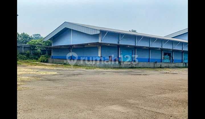 Dijual Tanah dan Bangunan Murah Hitung Tanah Eks Pabrik Air Minum Dalam Kemasan