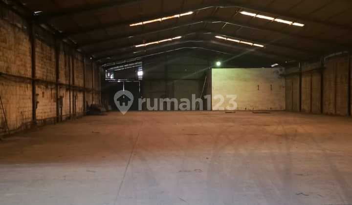 Disewakan Gudang Siap Pakai Lokasi Strategis Masuk Kontainer