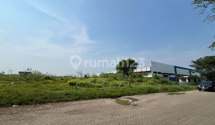 Kavling siap bangun di dalam Kawasan Industri Modern Cikande