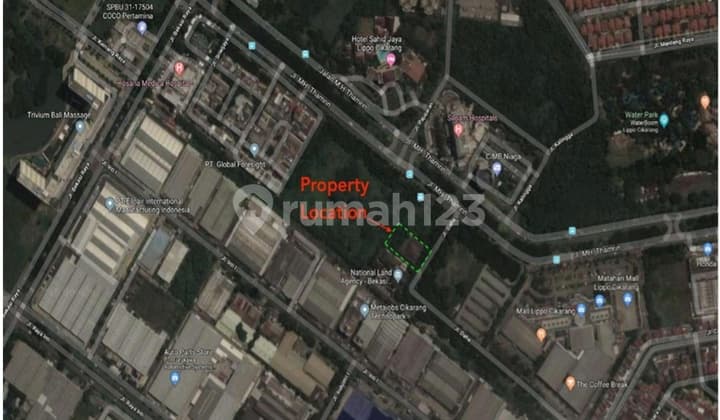 Kavling Stategis Di Lippo Cikarang