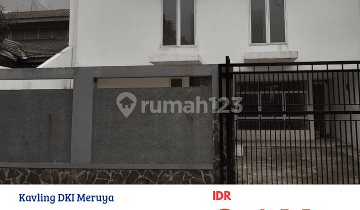 Tan002 Rumah 2 Lantai di Kavling Dki Meruya Utara Kembangan Jakarta Barat