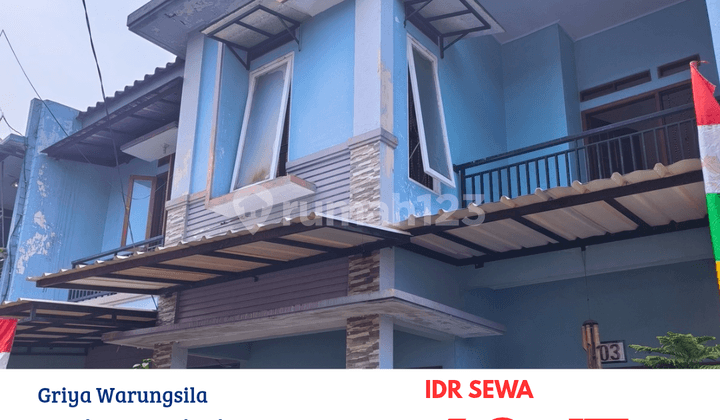 Hfn0334 Rumah 2 Lantai Terawat di Townhouse Griya Warung Sila Jagakarsa Jakarta Selatan