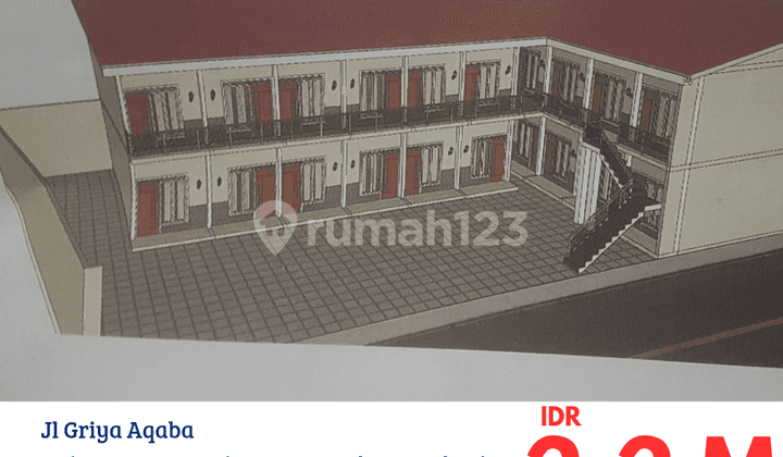 Hfn0344 Rumah Kontrakan 2 Lantai Tinggal Finishing di Daerah Jatiranggon, Jatisampurna, Kota Bekasi, Jawa Barat