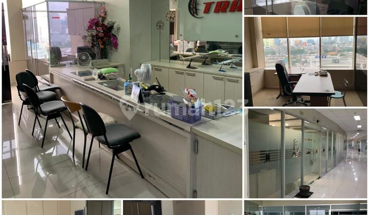 Nvtds0165 Office Space Pusat Bisnis Thamrin City Lantai 7 Furnish Jakarta Barat