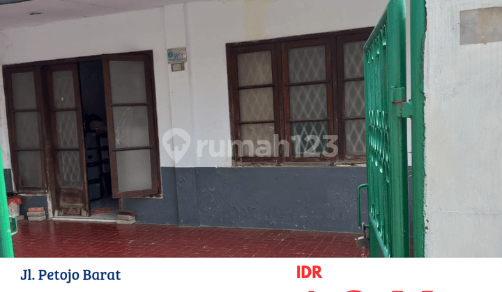 Tan008 Rumah 1 Lantai Masih Dihuni di Petojo Barat Jakarta Pusat