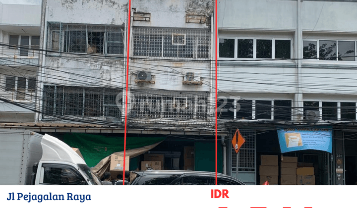 Nvtds0177 Ruko 3,5 Lantai Di Jalan Pejagalan Raya, Tambora, Jakarta Barat