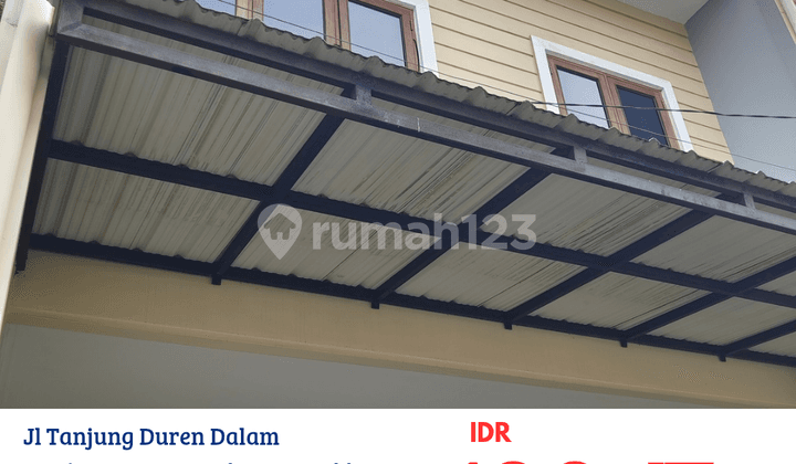 Hfn0207 Rumah 2,5 Lantai di Gang Duren Tanjung Duren Jakarta Barat
