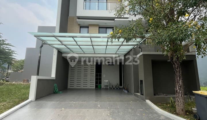 Rumah Dijual Pakuwon Indah The Mansion Surabaya Full Furnished Minimalis