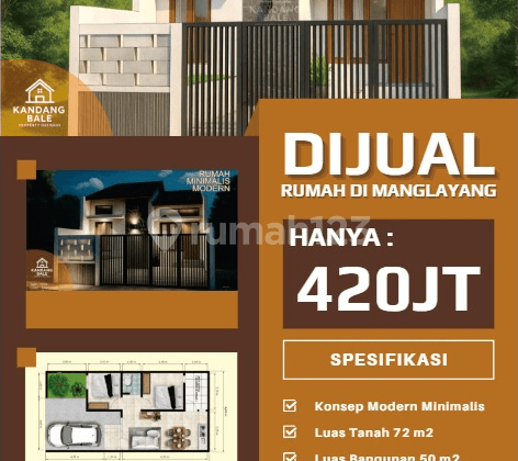 Rumah Strategis di Bandung Timur, Dekat Tol & Sekolah!