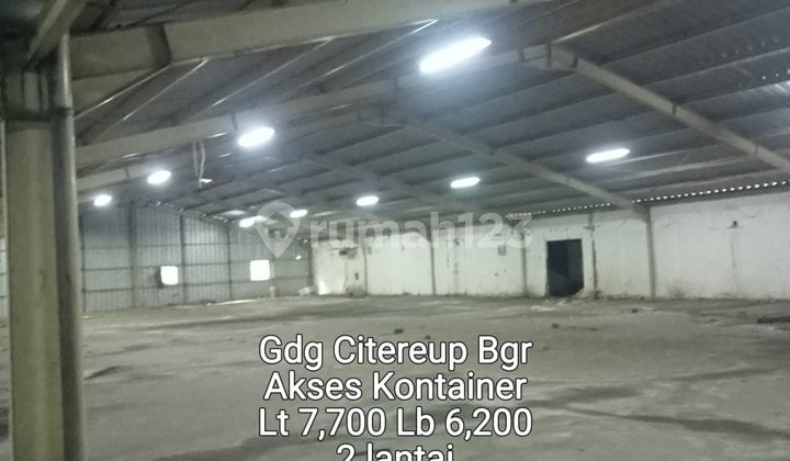 Gudang Citeureup Bogor 2 Lantai Gudang Citeureup Bogor 2 Lantai