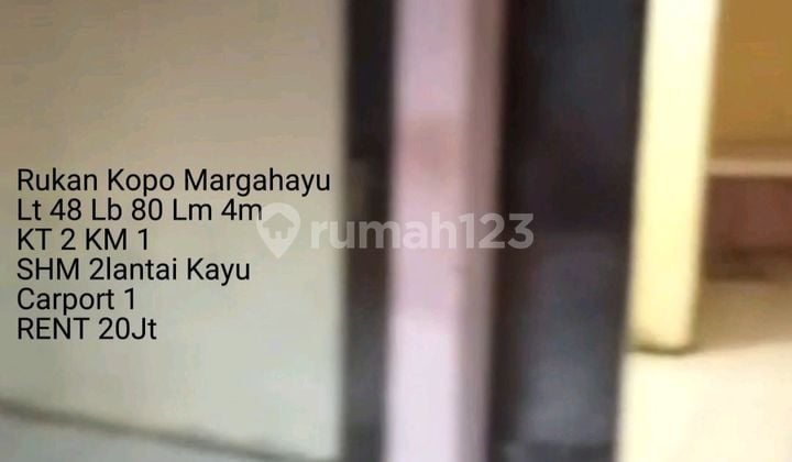 Rukan Strategis dan Ramai Kopo dan Sekitarnya