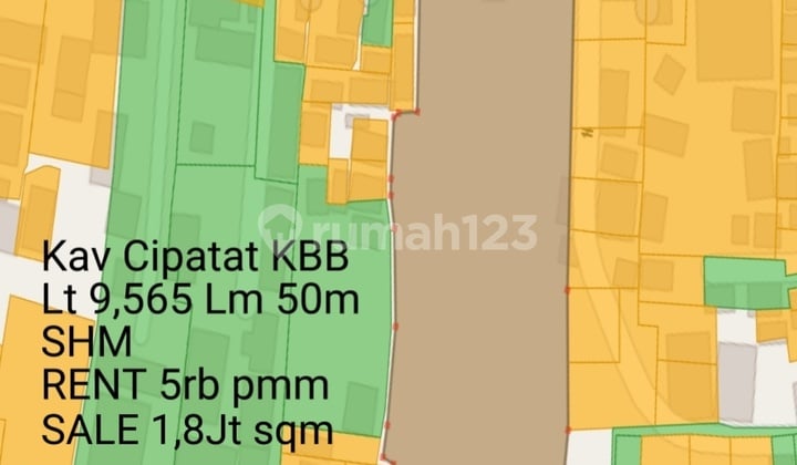 Kavling Mainroad CIPATAT SEWA JUAL