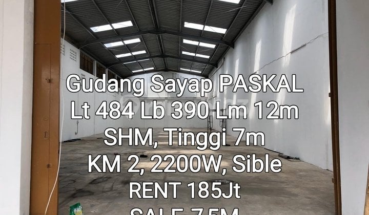 Gudang Pusat Kota Sayap Paskal Pajajaran