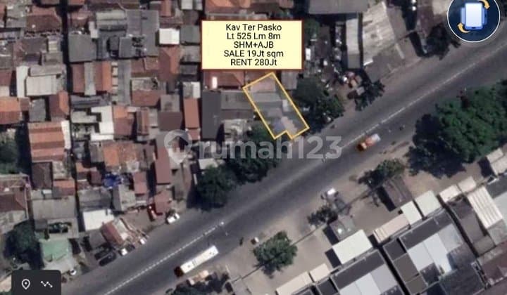 Kavling Dekat Tol Pasir Koja Strategis dan Ramai