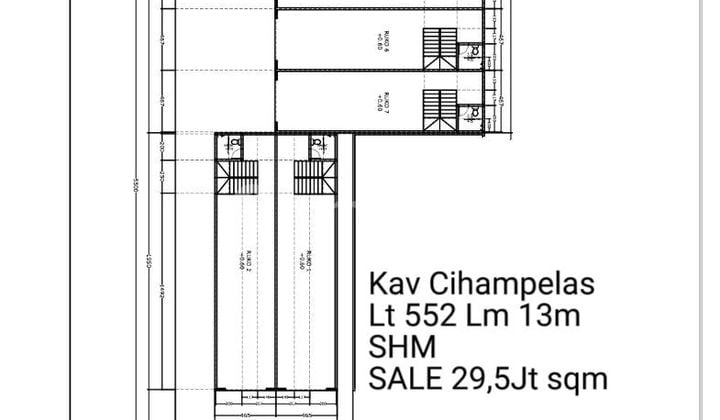 Kav Mainroad Cihampelas Lebar Muka Cukup Besar