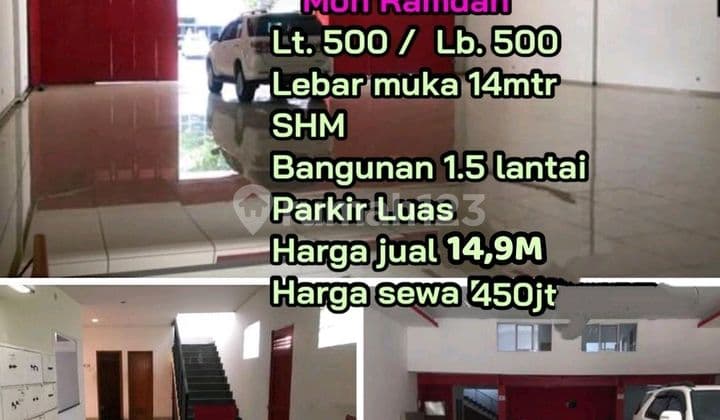 Gudang Ruko Besar Mainroad Moh Ramdhan