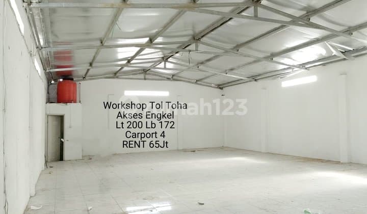 Gudang Workshop Tol Toha