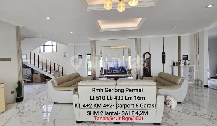 Rumah M E W A H di Kodya Bandung Utara Harga T E R M U R A H