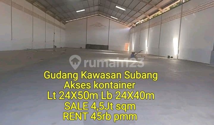 Gudang Kawasan Industri Subang