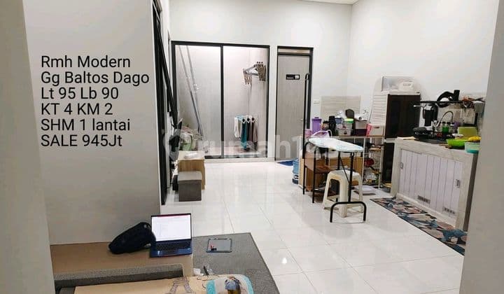 Langka! Jarang Ada! Rumah Modern Daerah Dago Murah