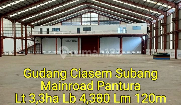 Gudang Mainroad Pantura Ciasem Subang